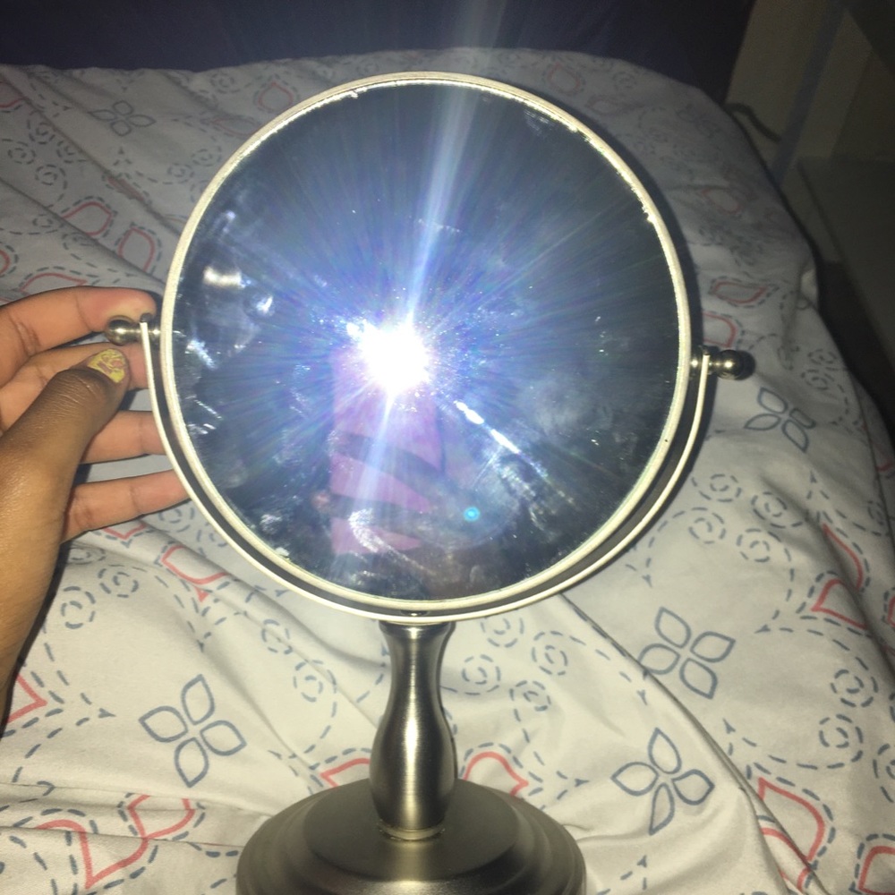 Small vanity mirror